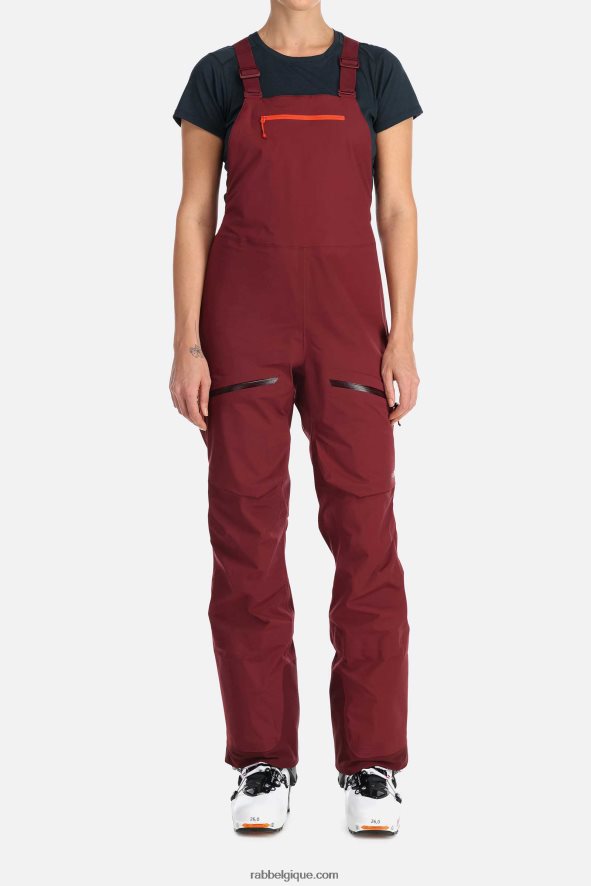 Bavoir Imperméable Khroma Kinetic Femmes Rab 8826v0420 Bruyère Profonde