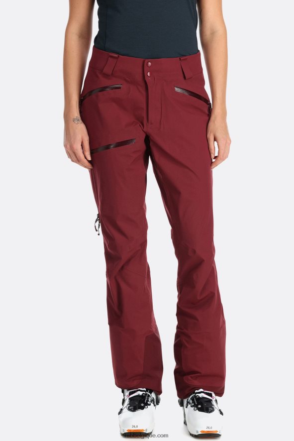 Pantalon Imperméable Khroma Kinetic Femmes Rab 8826v0462 Bruyère Profonde