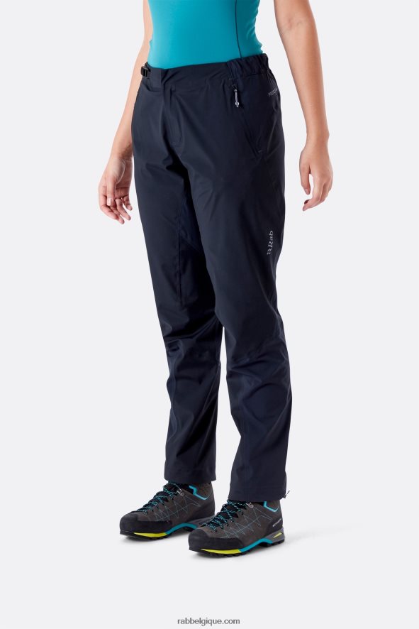 Pantalon Imperméable Kinetic Alpine 2.0 Femmes Rab 8826v0448 Noir