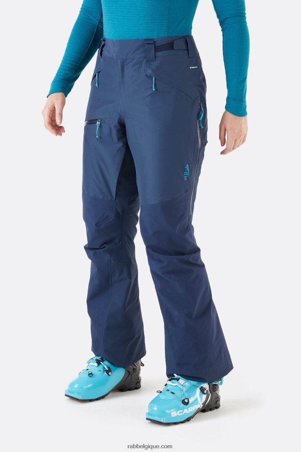 Pantalon Khroma Volition Gore-tex Femmes Rab 8826v0417 Encre Profonde