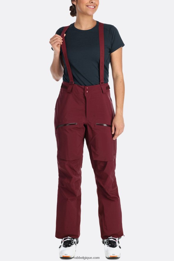 Pantalon Pro Khroma Latok Gore-tex Femmes Rab 8826v0401 Bruyère Profonde