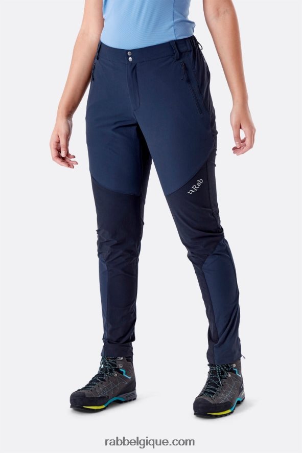 Pantalon De Montagne Torque Femmes Rab 8826v0454 Béluga/noir