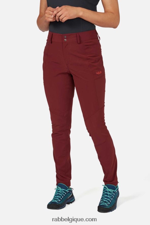 Pantalon Léger Incliné Femmes Rab 8826v0436 Bruyère Profonde