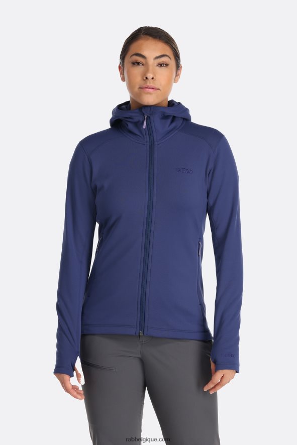 Apparition Sweat à Capuche Femmes Rab 8826v0329 Bleu Patriote