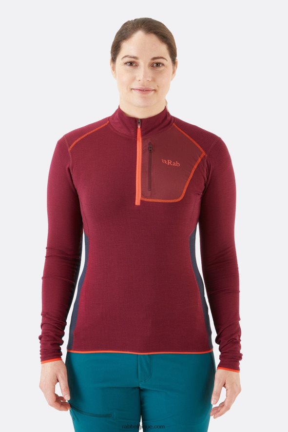 Pull-on Polaire Légère Syncrino Femmes Rab 8826v0346 Bruyère Profonde