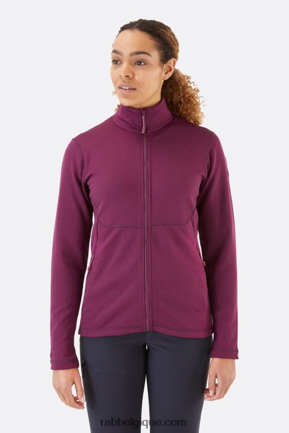 Veste Géon Femmes Rab 8826v0339 Aubergine