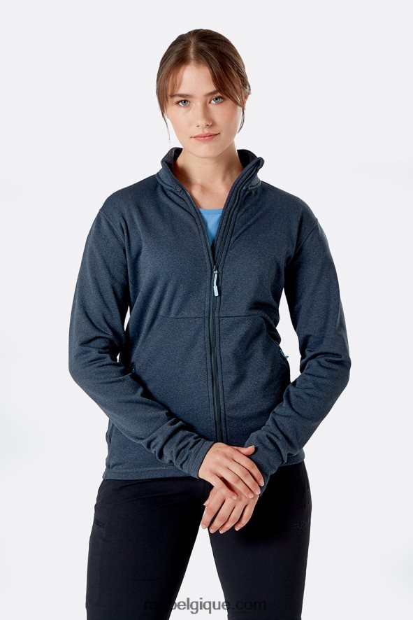 Veste Géon Femmes Rab 8826v0340 Noir/acier Chiné