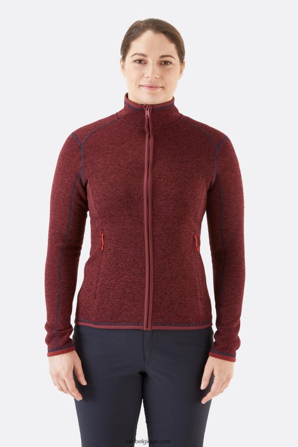 Veste Polaire Quest Femmes Rab 8826v0362 Bruyère Profonde