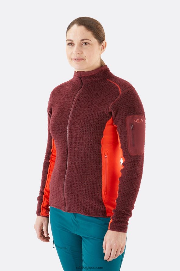 Veste Polaire Syncrino Hl Femmes Rab 8826v0315 Bruyère Profonde