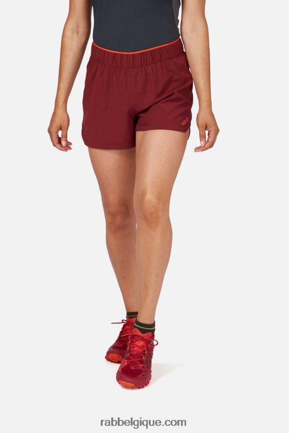 Short Actif Talus Femmes Rab 8826v0489 Bruyère Profonde