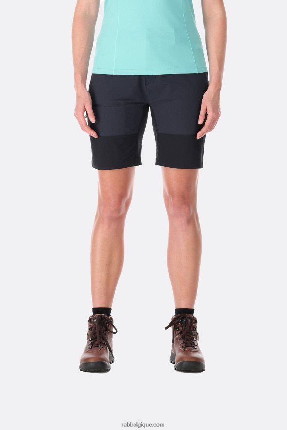 Short De Montagne Torque Femmes Rab 8826v0487 Béluga/noir