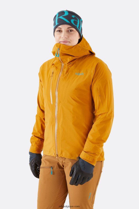 Veste Gore-tex Khroma Cirque Femmes Rab 8826v0220 Butternut Noir