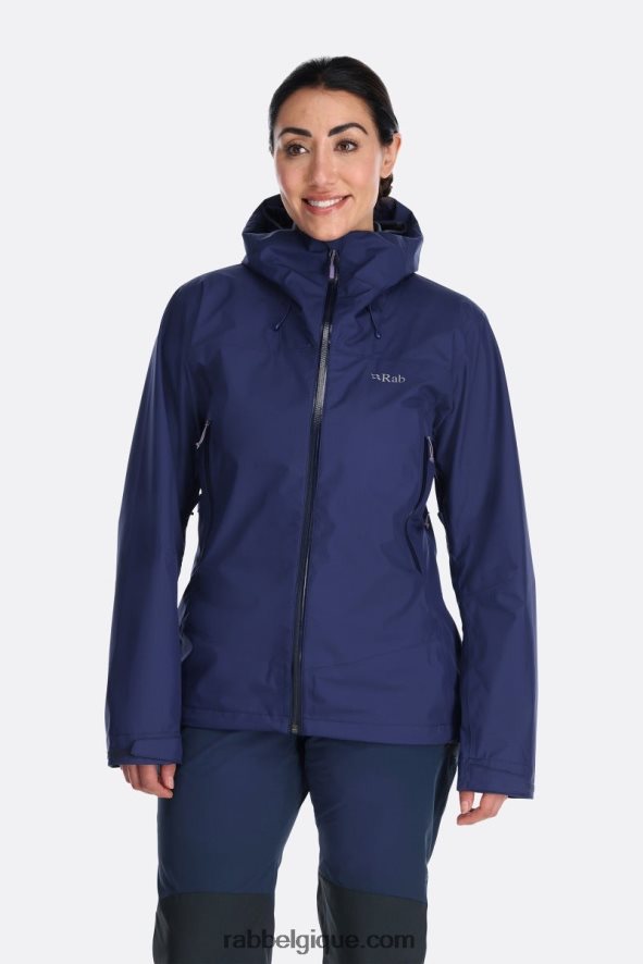 Veste Imperméable Arc Eco Femmes Rab 8826v0197 Bleu Patriote