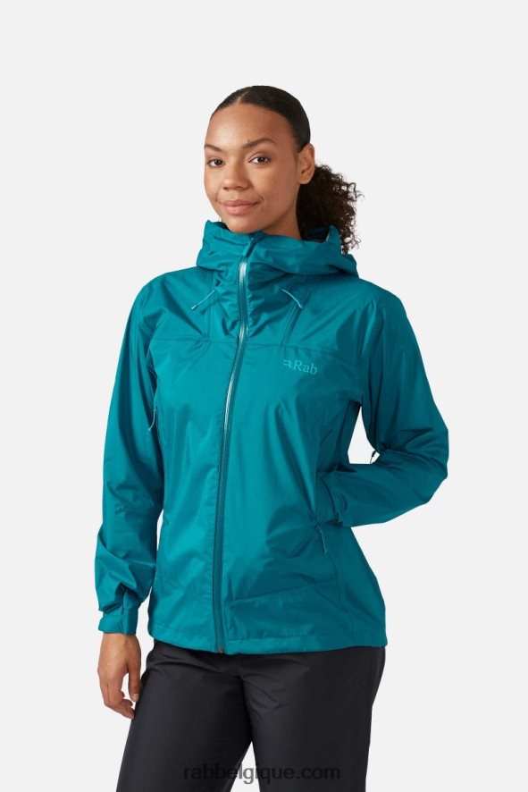 Veste Imperméable Downpour Plus 2.0 Femmes Rab 8826v0168 Outremer