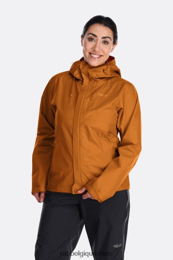 Veste Imperméable Eco Averse Femmes Rab 8826v0157 Confiture