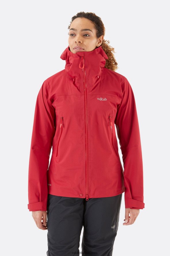 Veste Kangri Gore-tex Femmes Rab 8826v0178 Cramoisi