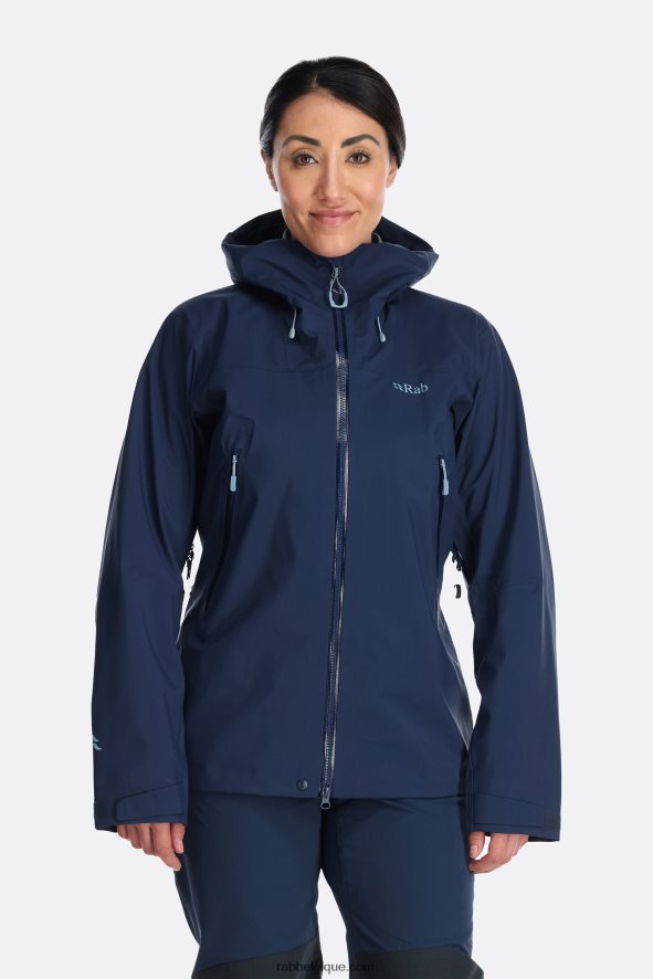 Veste Kangri Gore-tex Femmes Rab 8826v0180 Encre Profonde