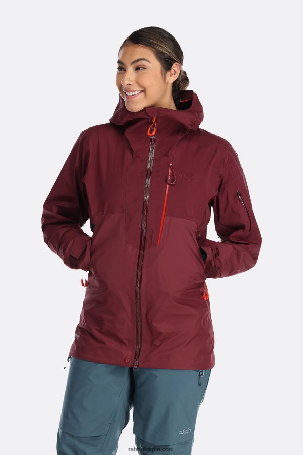 Veste Khroma Latok Gore-tex Pro Femmes Rab 8826v0169 Bruyère Profonde