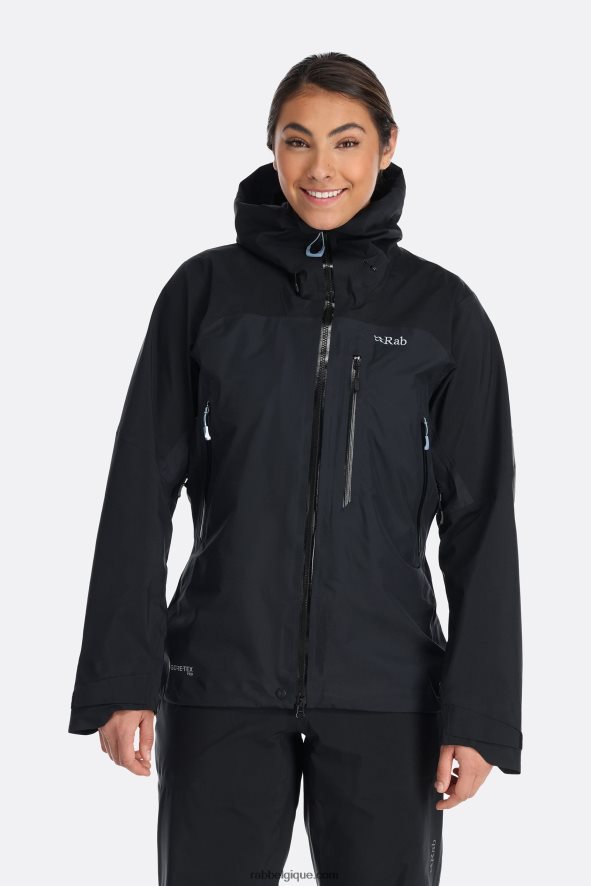 Veste Latok Mountain Gore-tex Pro Femmes Rab 8826v0182 Noir
