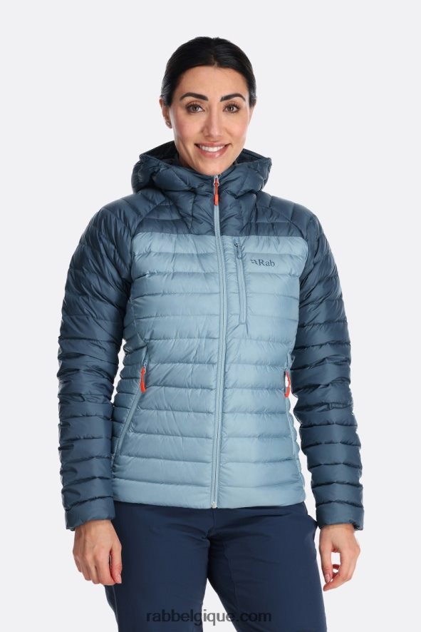 Doudoune Alpine Ulm Femmes Rab 8826v017 Bleu Orion/citadelle