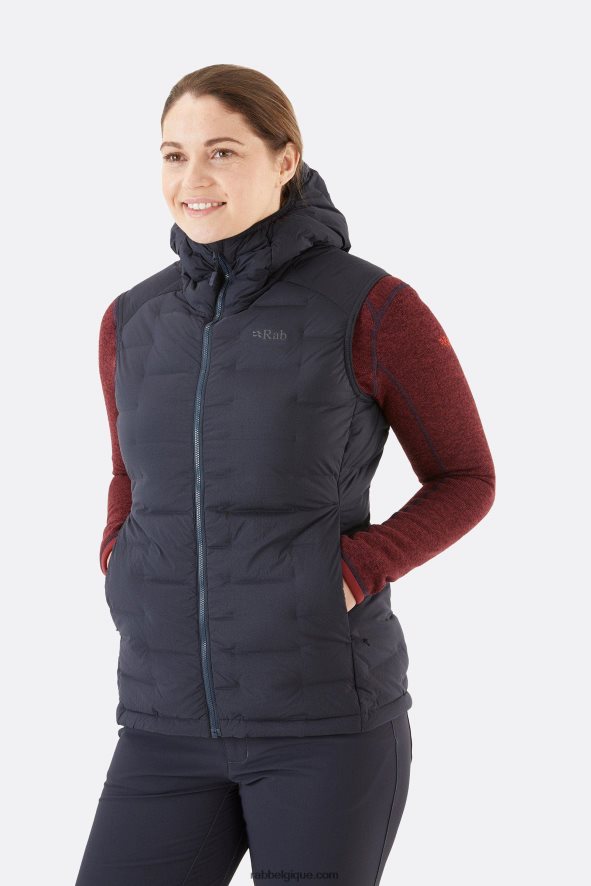 Gilet Extensible Coudée Femmes Rab 8826v0137 ébène