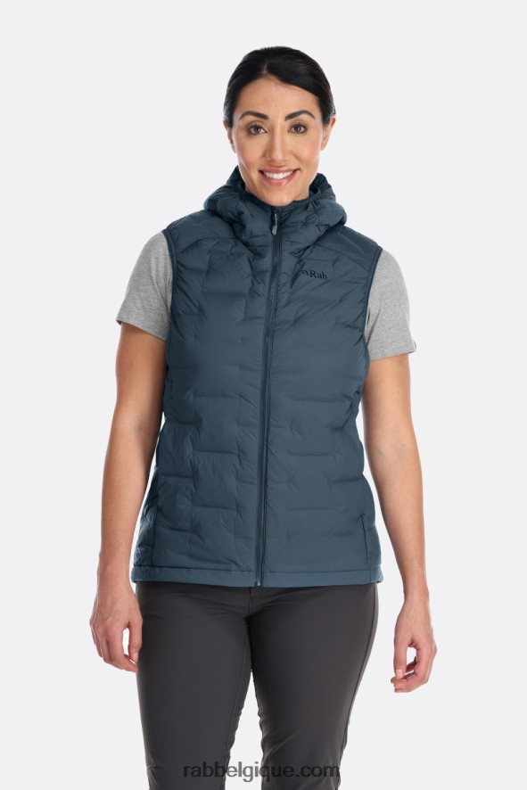 Gilet Extensible Coudée Femmes Rab 8826v0138 Orion Bleu