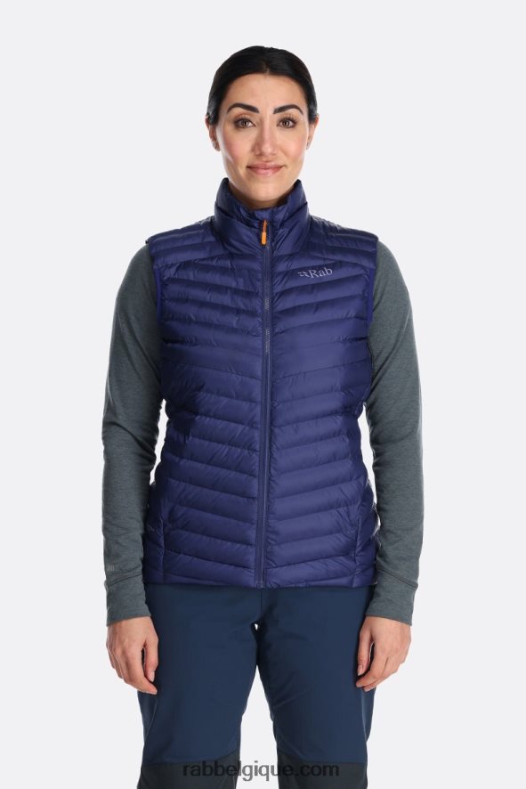 Gilet Isolé Cirrus Femmes Rab 8826v0115 Bleu Patriote