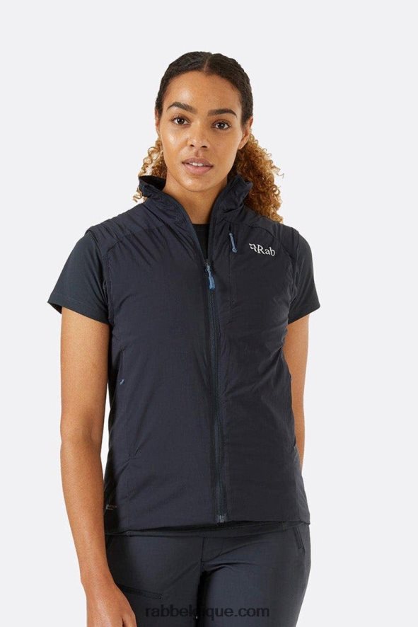 Gilet Isolé Xenair Femmes Rab 8826v0140 ébène