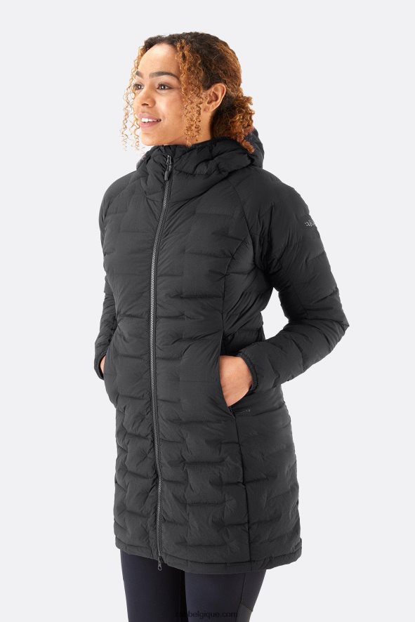 Parka Coudée Stretch Femmes Rab 8826v033 ébène