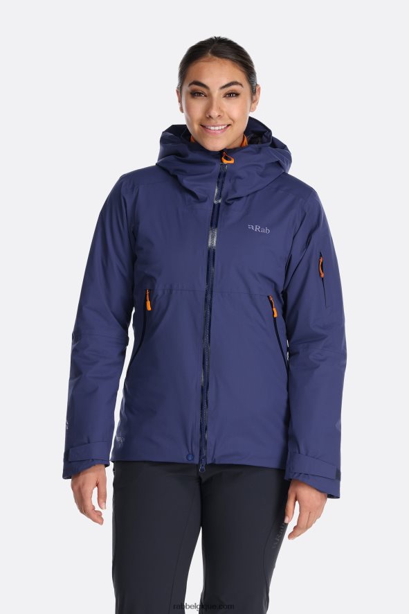 Veste Isolée Khroma Transpose Femmes Rab 8826v0130 Bleu Patriote