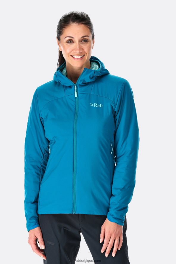 Veste Légère Isolée Xenair Alpine Femmes Rab 8826v0121 Outremer