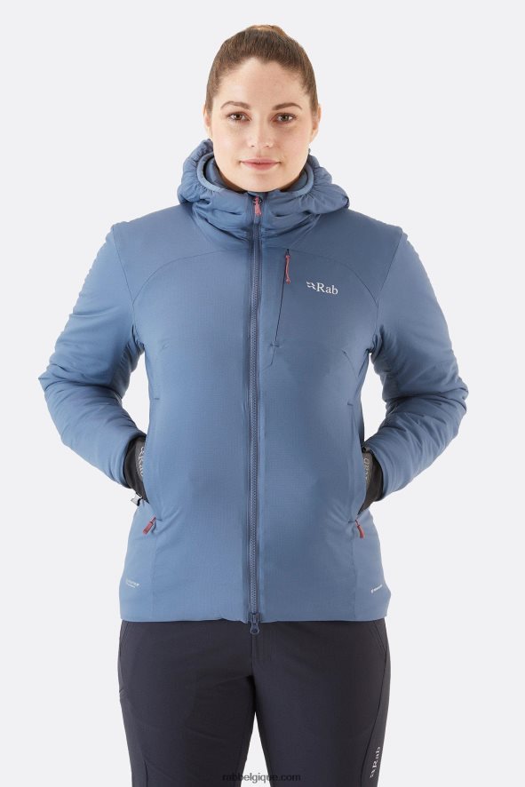 Veste Isolée Xenair Alpine Femmes Rab 8826v075 Mer De Béring