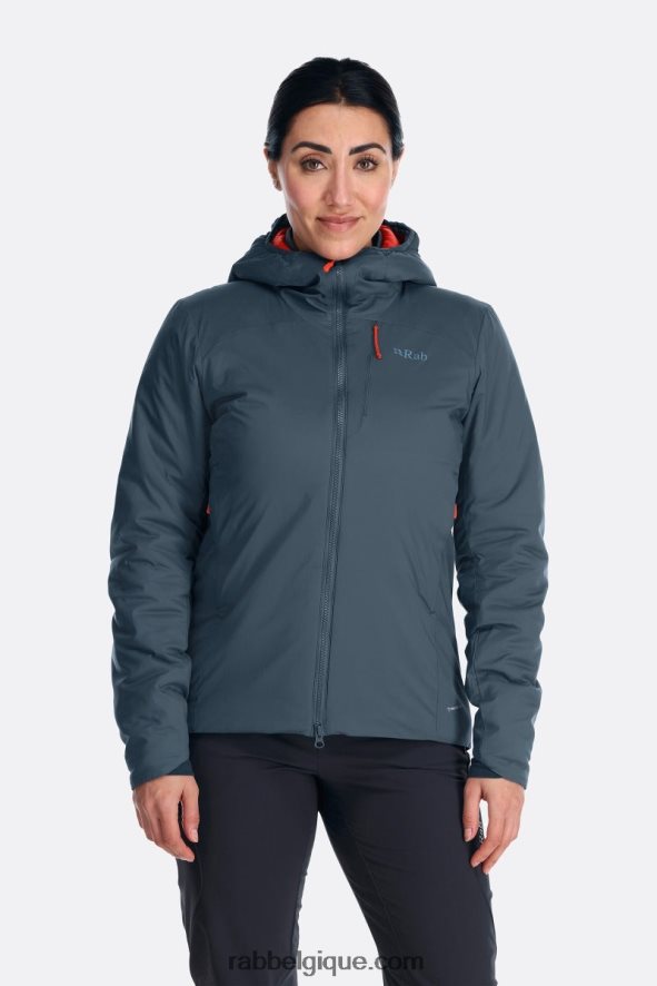 Veste Isolée Xenair Alpine Femmes Rab 8826v078 Orion Bleu
