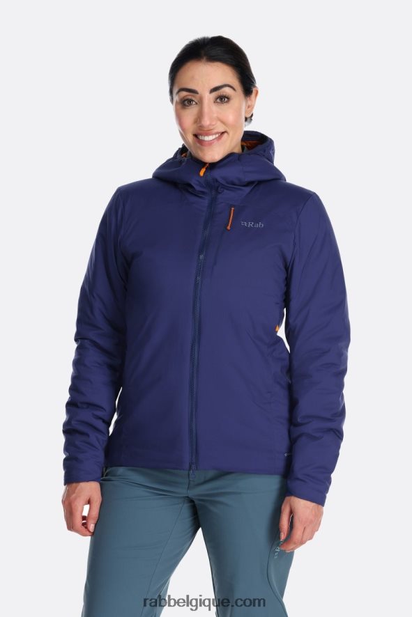 Veste Isolée Xenair Alpine Femmes Rab 8826v079 Bleu Patriote