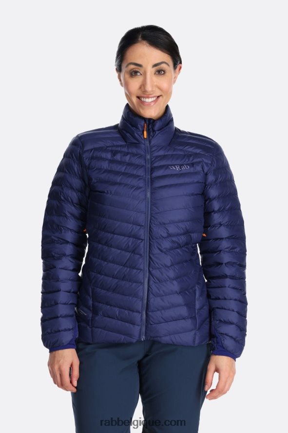 Veste Isolante Cirrus Femmes Rab 8826v093 Bleu Patriote