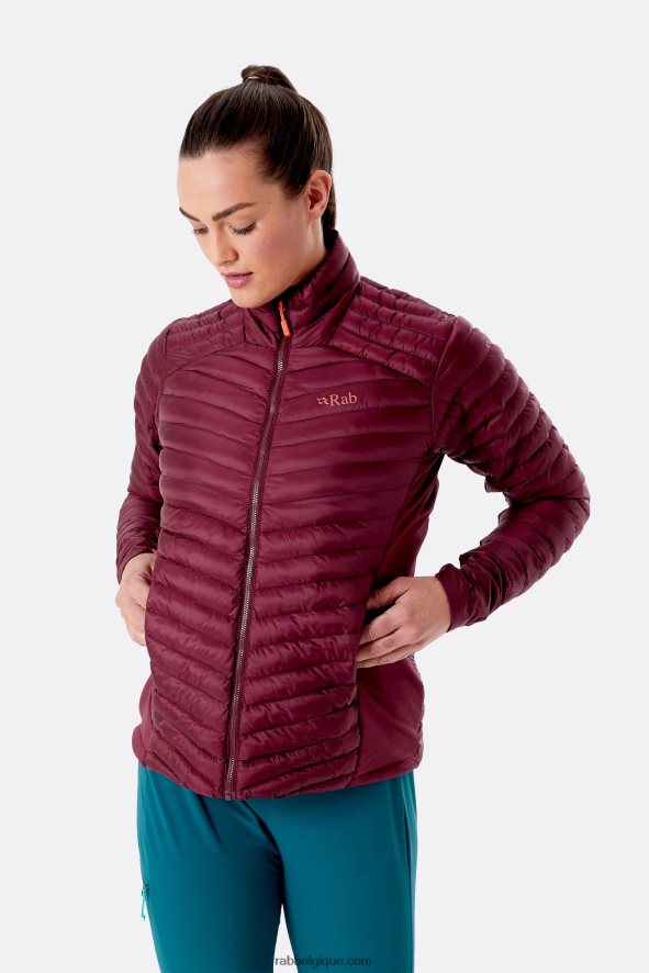 Veste Isolante Cirrus Flex 2.0 Femmes Rab 8826v082 Bruyère Profonde
