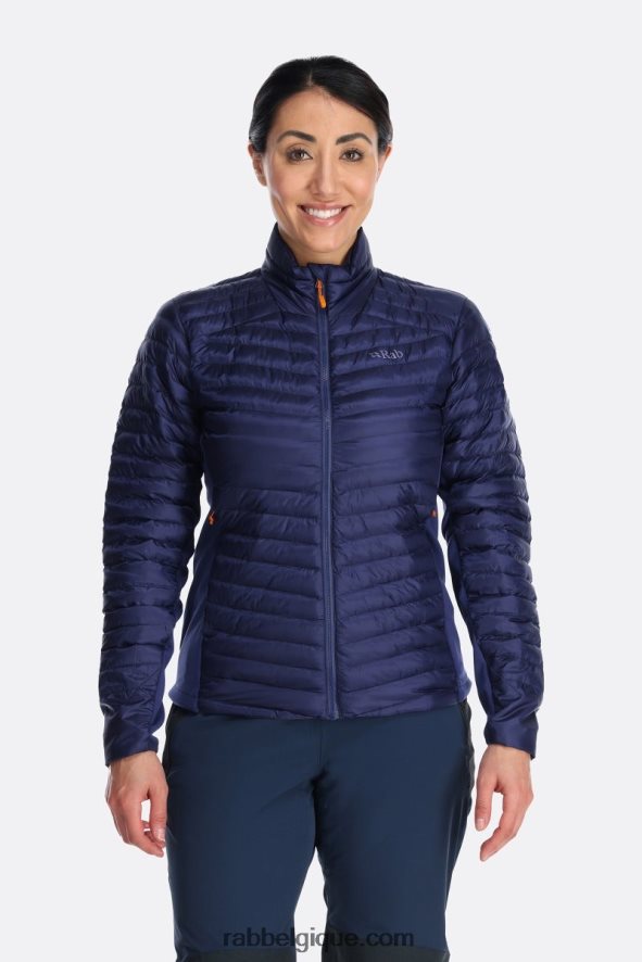 Veste Isolante Cirrus Flex 2.0 Femmes Rab 8826v084 Bleu Patriote