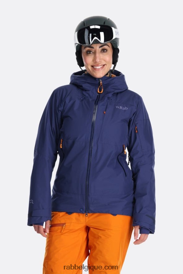 Veste Khroma Volition Gore-tex Femmes Rab 8826v074 Bleu Patriote