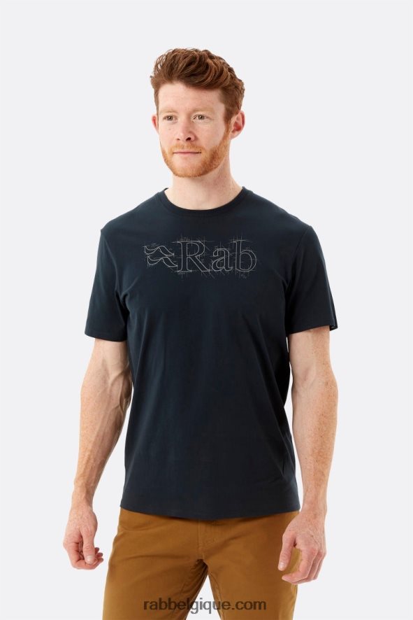 Stance Sketch T-shirt En Coton Bio Hommes Rab 8826v0969 Béluga