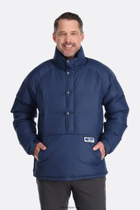 Blouse Plus Douce Hommes Rab 8826v0856 Encre Profonde