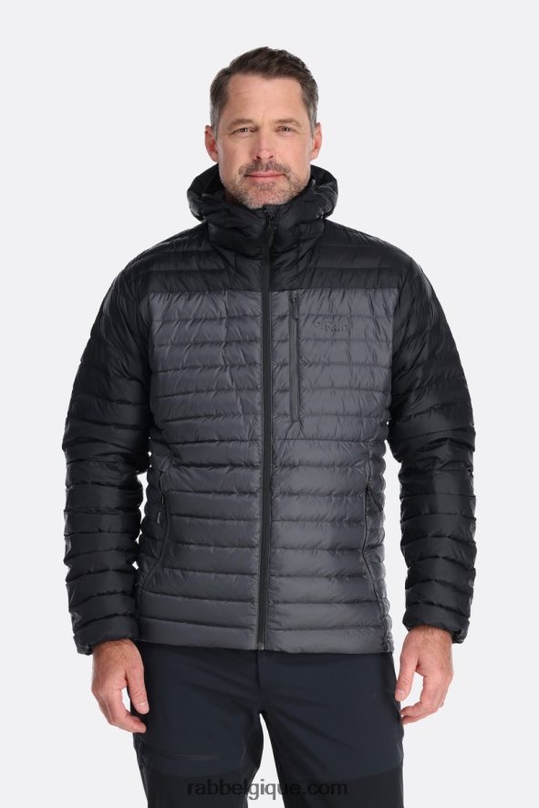 Doudoune Alpine Ulm Hommes Rab 8826v0736 Noir/graphène