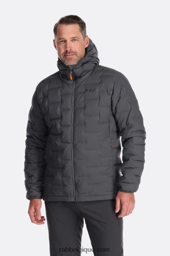 Doudoune à Capuche Stretch Cubit Hommes Rab 8826v0864 Graphène
