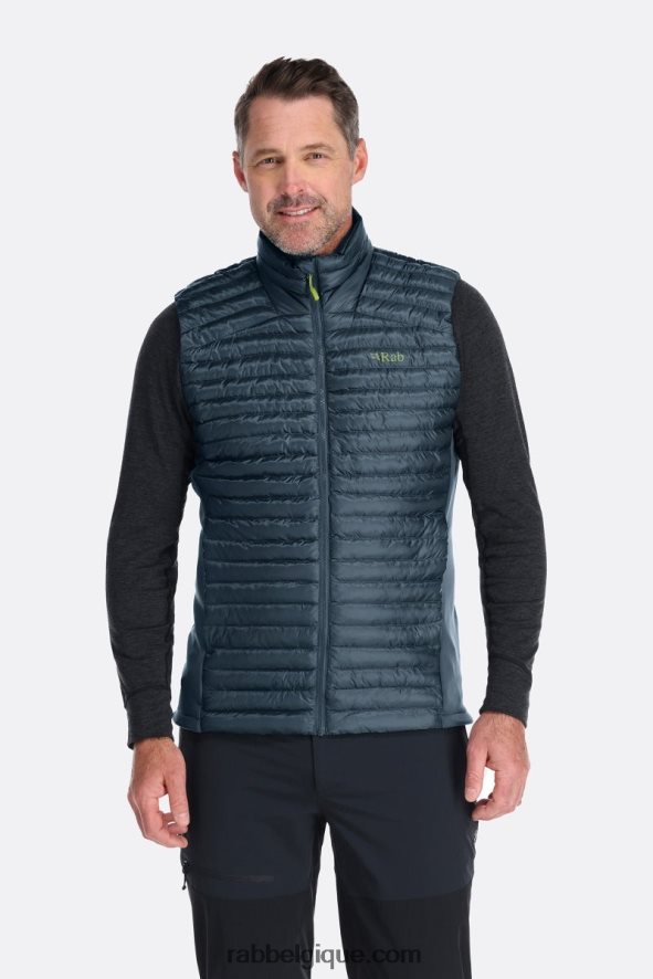 Gilet Isolé Cirrus Flex 2.0 Hommes Rab 8826v0845 Orion Bleu