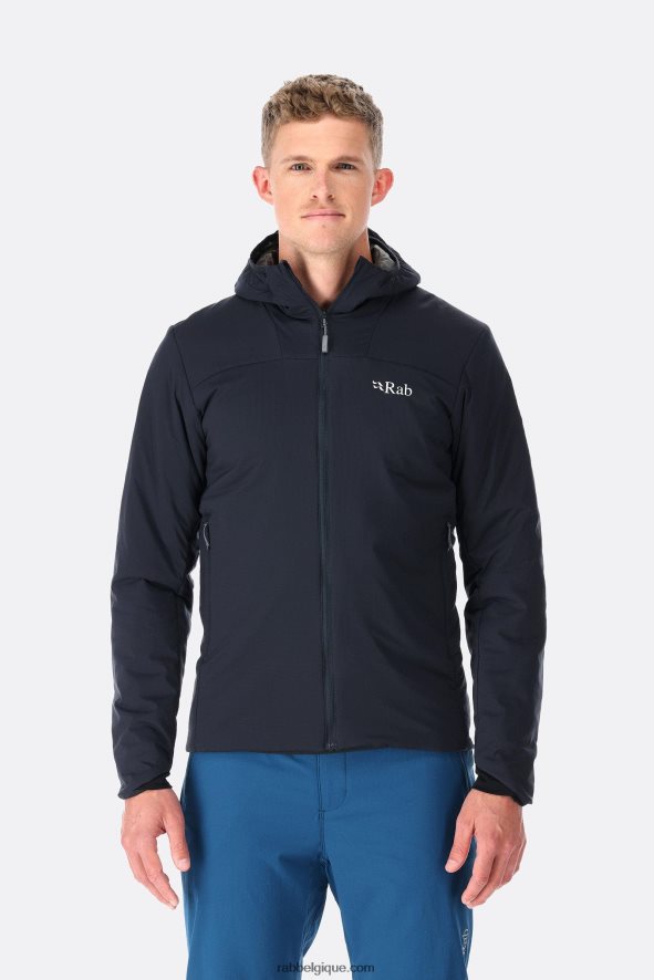 Veste Légère Isolée Xenair Alpine Hommes Rab 8826v0879 ébène