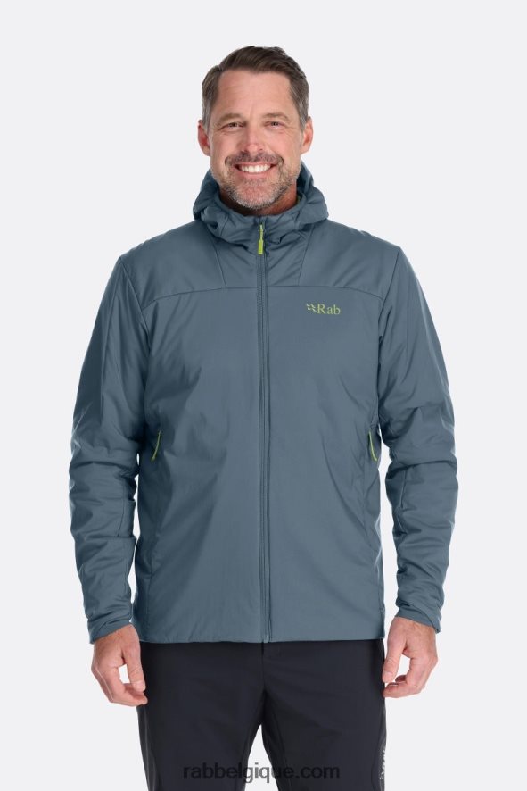 Veste Légère Isolée Xenair Alpine Hommes Rab 8826v0883 Orion Bleu