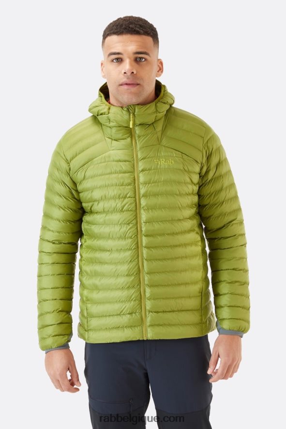 Veste Isolante Alpine Cirrus Hommes Rab 8826v0772 Vert Tremble