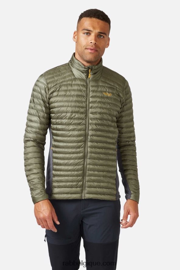 Veste Isolante Cirrus Flex 2.0 Hommes Rab 8826v0848 Kaki Clair