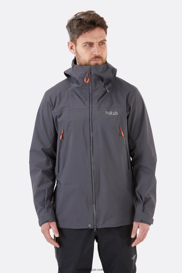 Veste Kangri Gore-tex Hommes Rab 8826v0901 Graphène