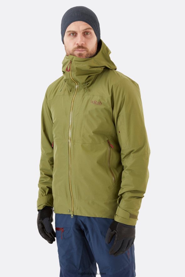 Veste Khroma Volition Gore-tex Hommes Rab 8826v0834 Vert De Chlorite