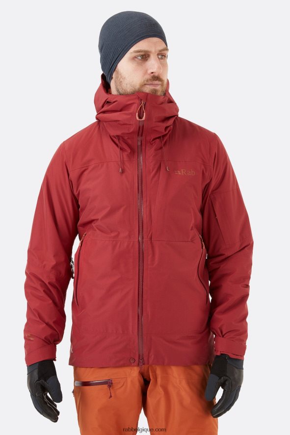 Veste Khroma Volition Gore-tex Hommes Rab 8826v0838 Rouge Sang De Bœuf